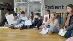 Schüler präsentieren ihre Ergebnisse